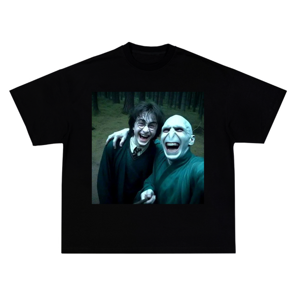 Harry Potter And Voldemort - Oversized Тениска