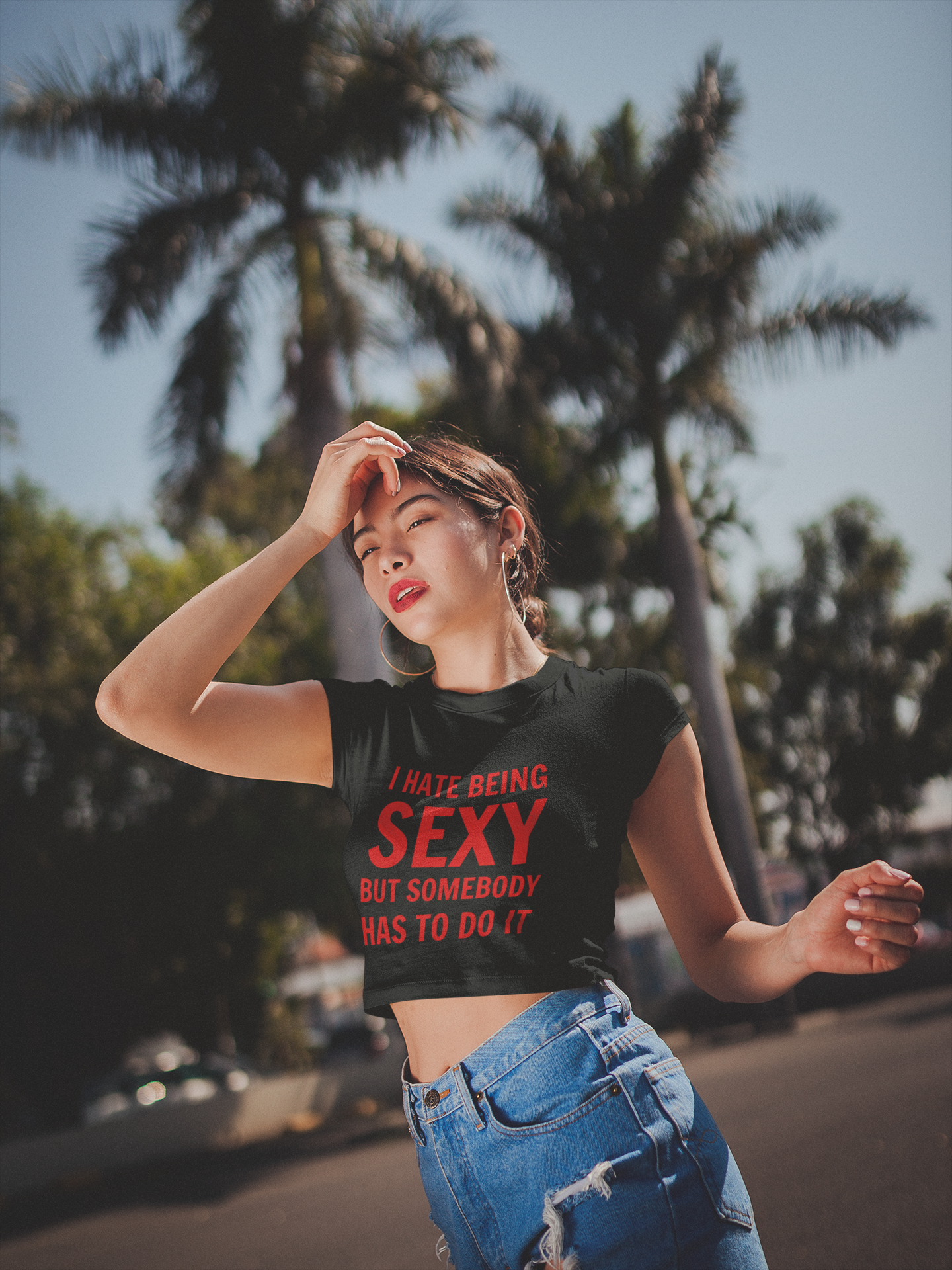 I Hate Being Sexy - Crop Top